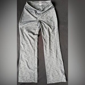 🔥Heather Gray Duluth Trading Co Athletic Yoga Pants/Leggings Sz: S x 31. A+